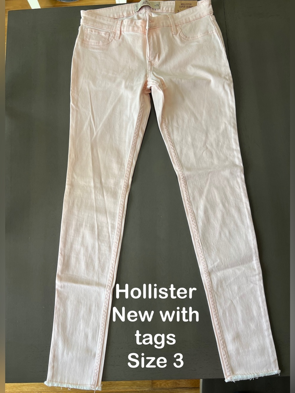 Hollister Pale Pink Skinny Jeans